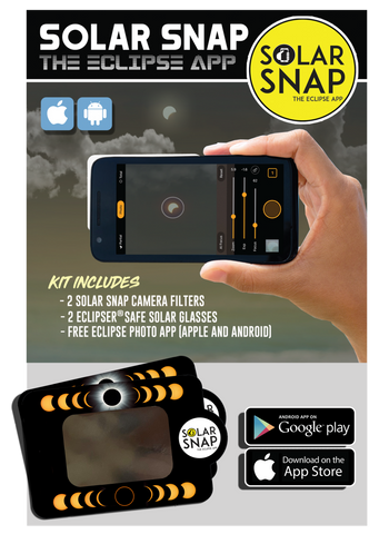 Kit de la aplicación Solar Snap Eclipse (aplicación gratuita incluida)
