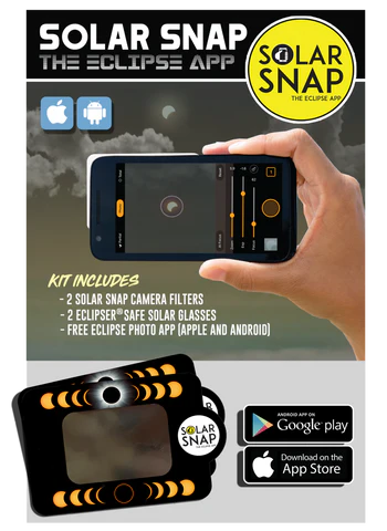Kit de la aplicación Solar Snap Eclipse (aplicación gratuita incluida)