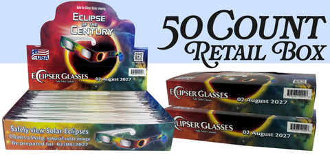Commemorative Retail Box (50 Glasses)