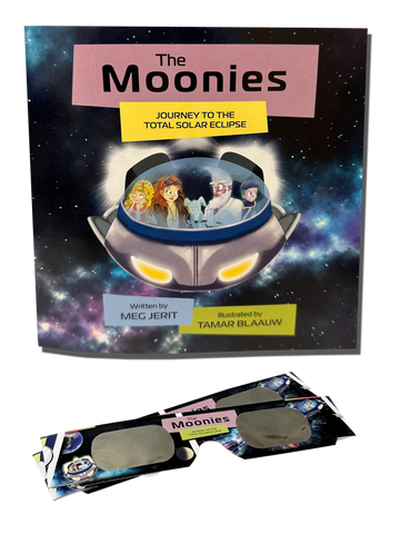 The Moonies Book (with 2 Eclipse Glasses)