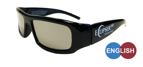 Plastic Eclipser® HD Glasses